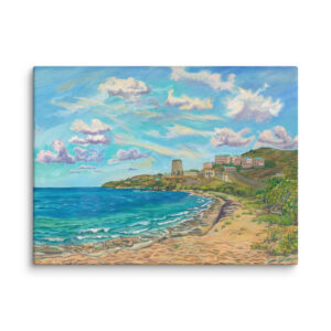 Coakley Beach looking East, St. Croix, USVI - Canvas Print